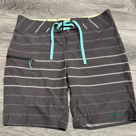 Patagonia Other - Patagonia Men's Board Shorts - Black and Teal